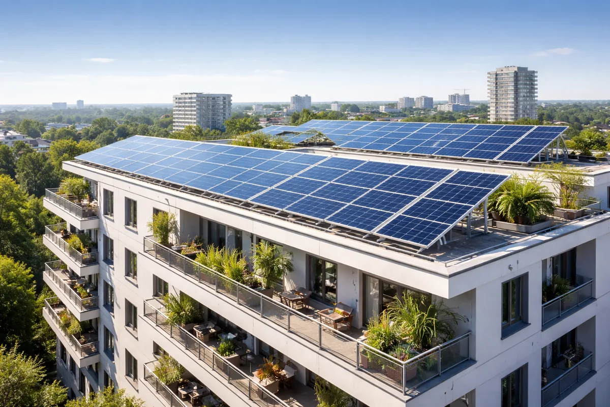 Faut-il investir dans des panneaux solaires pour un immeuble